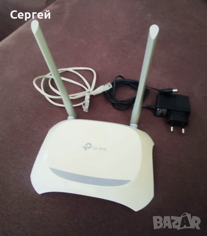 Безжичен рутер TP-Link TL-WR840N WiFi роутер скорост 300 Mbps, Ver: 6.1