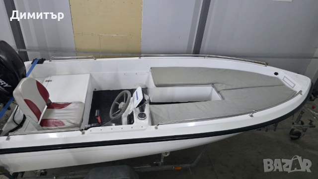 Лодка Gobbi 430 + ДВИГАТЕЛ + КОЛЕСАР, снимка 3 - Воден транспорт - 54017875