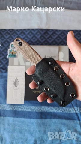 Kizer drop bear fix Azo дизайн., снимка 3 - Ножове - 53979210