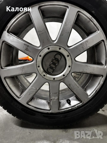 Audi Джанти 17-ки 7.5J ET45, снимка 9 - Гуми и джанти - 54677803