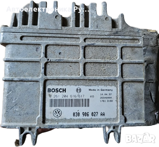 Компютър Двигател за Фолксваген Поло, ECU VW Polo 1.4i, 030906027AA, Bosch 0261204616/617