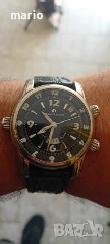 Maurice Lacroix MasterpieceGlobe GMT Alarm , снимка 5 - Мъжки - 54670360