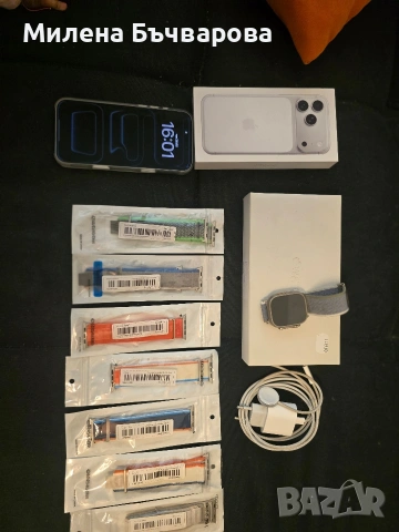 Iphone 17 pro max 256GB и часовник Aplle watch ultra 