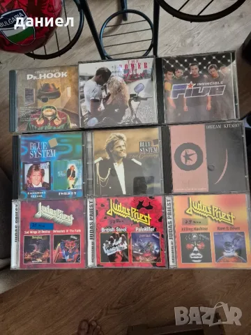10 бр. излишни CD дискове в много добро състояние! Поп и рок музика от 80/90-те