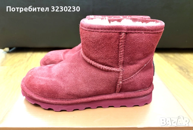 Дамски боти от естесвен велур на BearPaw, 36 размер