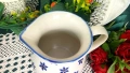 Кана или ваза с кобалтови цветя, снимка 2