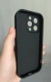 Кейс iPhone 15 Pro Чисто Нов Черен Мат Матиран ефект, снимка 7