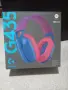 Безжични геймърски слушалки Logitech G435 LIGHTSPEED (Blue/Raspberry) , снимка 1