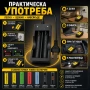Евтино зарядно устройство за литиеви батерии Li-Ion 2 слота 2 батерии 18650 3.7V с кабел за контакт, снимка 6
