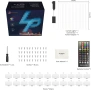 LPHIANX LED завеса 540 LED WiFi RGB с дистанционно и APP управление водоустойчива, снимка 7