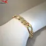 Гривна с 14К златно покритие 234906, снимка 4