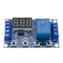 Програмируем релеен таймерен модул с дисплей 6-30V | 0.1s–999min | 4 режима P1-P4 Arduino DIY 10454, снимка 11