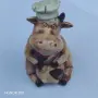 Порцеланова фигурка, статуетка Крава готвач. , снимка 1
