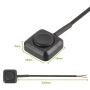 Комплект 2 броя мини бутони тип „Push“ 12V/24V без задържане, предварително окабелени 0.5A — 10460, снимка 7