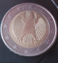 2 евро 2002 г. - Германия, със знак "F", снимка 2