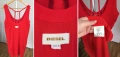 М размер Diesel Дамска Рокля Червена Паети Дизел Елегантна Официална/Ежедневна Вечерна, снимка 3