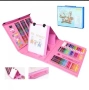 Най-големия детски комплект за рисуване - 208 части СИН или РОЗОВ, снимка 1