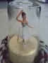 № 8713 Стара музикална фигура „Балерина“ , снимка 1