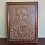 Дърворезба Свети Николай, Гърция, снимка 1