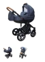 Бебешка Комбинирана Количка 2в1 Jump Soft Denim Nio, снимка 1