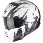 Мото каска Scorpion EXO-COMBAT II MARUDER Matt Black-White 390.97 лв. / 199.90 €, снимка 1