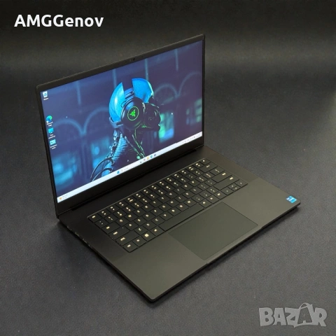 15.6’ QHD 240Hz/RTX 3070TI 8GB/I7-12800H/Razer Blade Advanced 15/16GB DDR5/1TB SSD, снимка 3 - Лаптопи за игри - 54719736