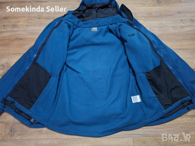 Jack and Wolfskin 3-in-1 Jacket Размер 2XL Мъжко Яке 3 в 1 + Полар, снимка 8 - Якета - 54961763