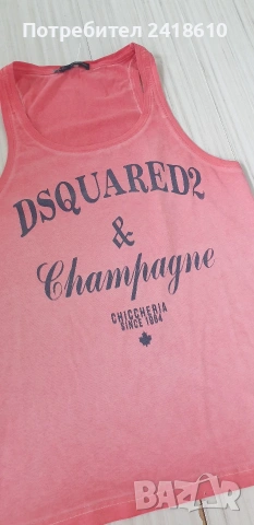 Dsquared2 Cotton Italy Mens Size M ОРИГИНАЛ! Мъжки Памучен Потник!