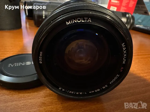Продавам обектив Minolta maxxum AF zoom 28-85mm, снимка 8 - Обективи и филтри - 55309896