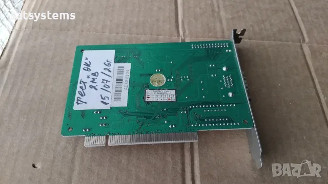 Видео карта Cirrus Logic CL-5446 2MB PCI, снимка 8 - Видеокарти - 55335805
