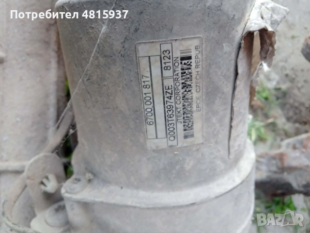 Електрическа рейка дясна дирекция за Пежо 207 1.6 90к.с 2008г , снимка 2 - Части - 54454469