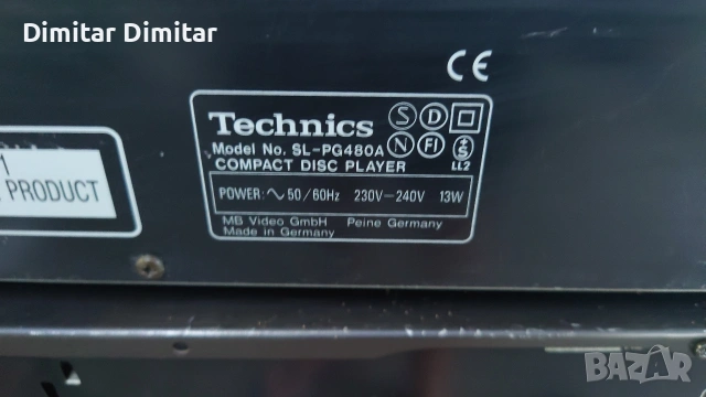 Technics cd,deck., снимка 5 - Декове - 55285851