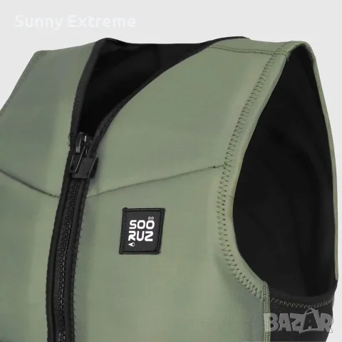 Протекторна жилетка за кайт и уейкборд Soöruz Wakevest Reac Army, снимка 3 - Водни спортове - 55590802