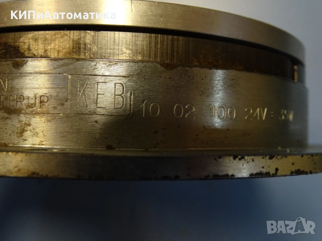 Ел. магнитна спирачка KEB 1002100 Electromagnetic Brake 24VDC 35W, снимка 2 - Резервни части за машини - 54580147