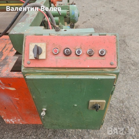 гръцки автоматичен циркуляр с подрезвачи,дължина на ряза 3600мм.ширина на ряза 1200мм., снимка 11 - Други машини и части - 54215501