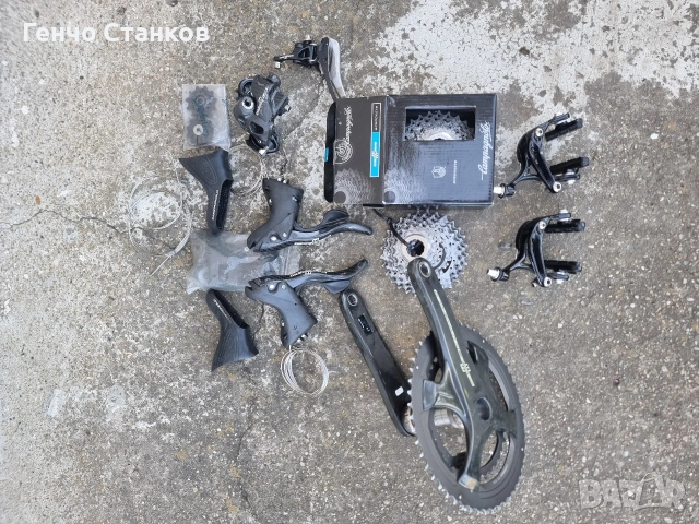 Campagnolo chorus 2x11 groupset- шосеен велосипед 