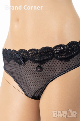 Дамски комплект бельо Hunkemöller с черна дантела – размер L, снимка 7 - Бельо - 54550734