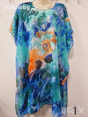 Дамска плажна туника с изкусителни принтове