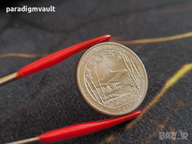 Монета - САЩ - 1/4 (четвърт) долар (Уат Маунтин) | 2013г.