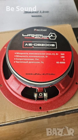 Мидрейндж Средночистотни говорители Урал AS-DB200S _180w Rms , снимка 5 - Тонколони - 54188574