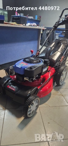 Самоходна бензинова косачка MTD 53см Briggs & Stratton 850 със стартер , снимка 6 - Градинска техника - 54461619