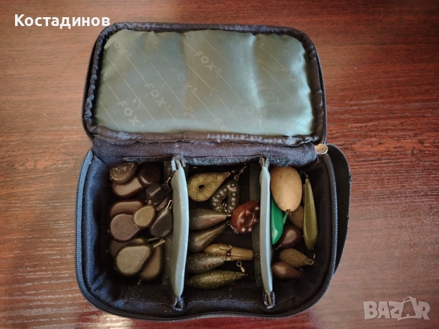 чанта на Fox с оловни тежести, снимка 3 - Такъми - 54319975