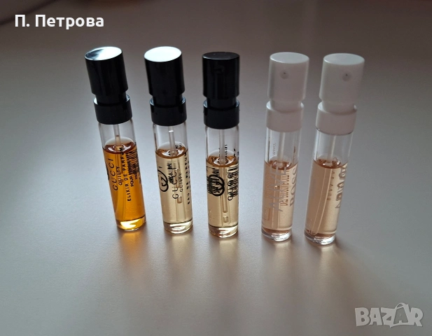 тестери / мостри на парфюми Gucci и Hugo boss