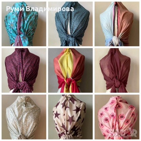 Шал Beck Sondergaard от коприна, вълна, памук, модал и кашмир/ различни видове 