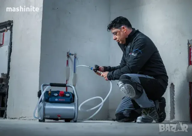 Акумулаторен компресор Bosch 18V GKO18V-51 , 51 л/мин, 8 барa , снимка 2 - Компресори - 55694737