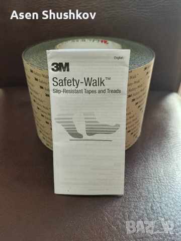 Професионална про3M Safety-Walk – 110 mm x 18 m (Нова ролка), снимка 2 - Други - 55137246