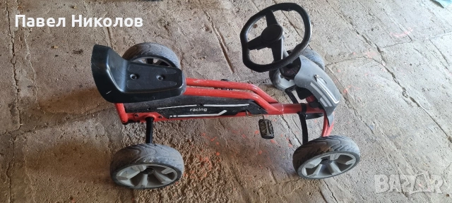 Детска кола с педали, снимка 4 - Детски велосипеди, триколки и коли - 54366717