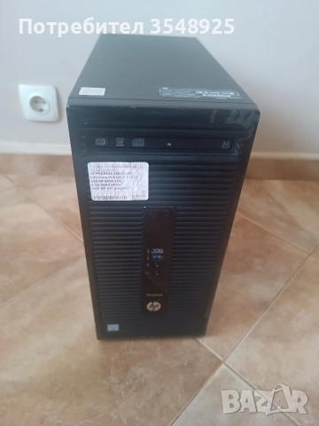 Компютър 2. HP ProDesk 400 G3 i3-6100 DDR 4, снимка 3 - Работни компютри - 54937434
