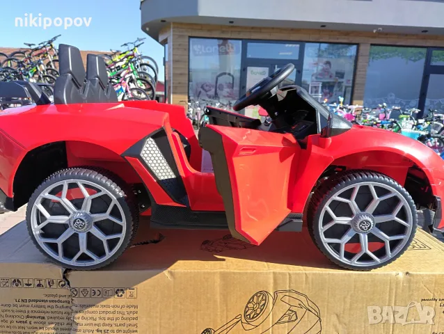 LAMBO Акумулаторна кола CHIARA червен, снимка 9 - Детски велосипеди, триколки и коли - 55440077