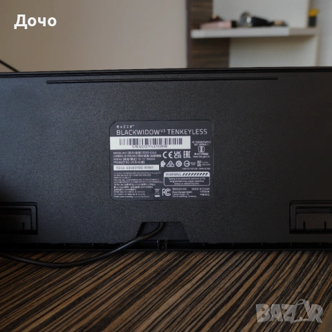 Описание:      Продавам механична клавиатура Razer BlackWidow V3 Tenkeyless в много добро състояние., снимка 6 - Клавиатури и мишки - 54682682